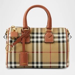 Burberry Medium Bowling Bag Perfect Valentines Gift for Her